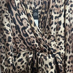 Leopard Print Women's Dress